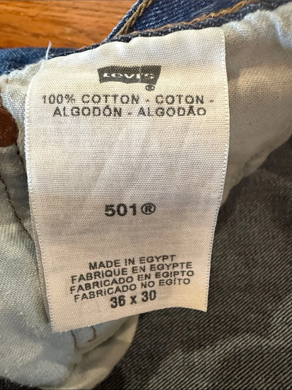 Levi's Men's Dark Blue Relaxed Straight Jeans